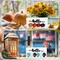 5 Pcs Hello Spring Sign Interchangeable Seasonal Sign Summer Fall Tiered Tray Decor 5.9 x 3 Inch Wooden Gloves Decor 4 Seasons Farmhouse Table Centerpiece Decoration for Home(Fresh)
